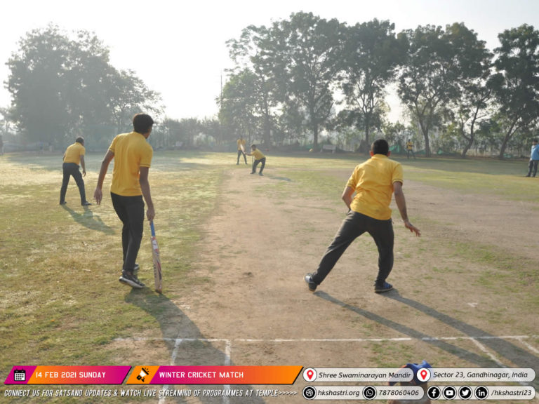 Winter Cricket Match