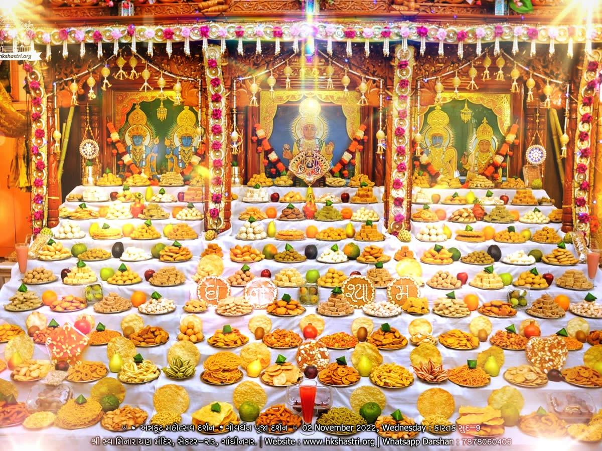 Diwali Annakut Darshan 2022