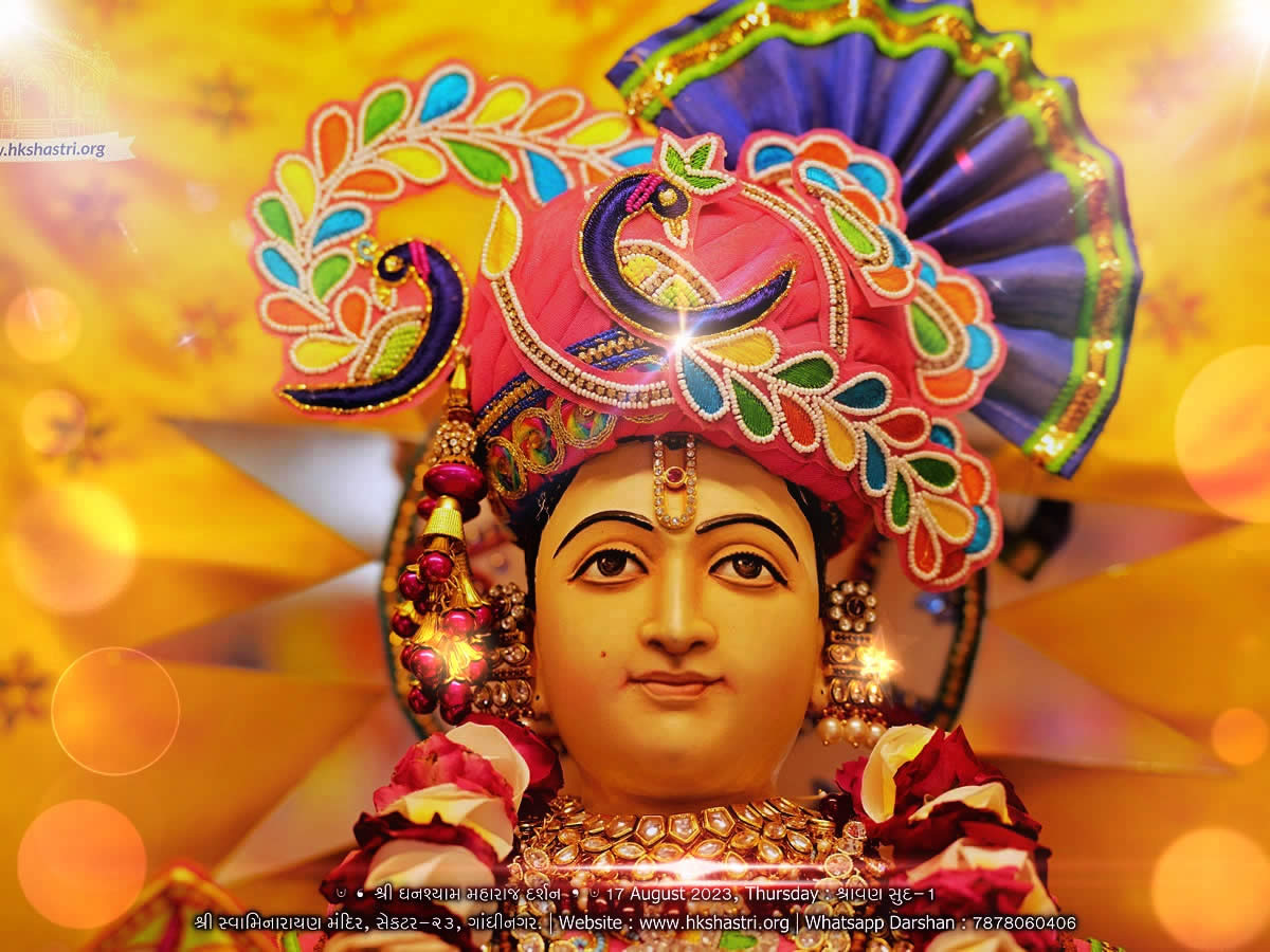 Shravanmaas Ghanshyam Maharaj Darshan