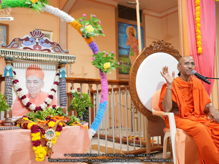 Rathyatra Satsang Sabha, Swaminarayan Mandir Gandhinagar