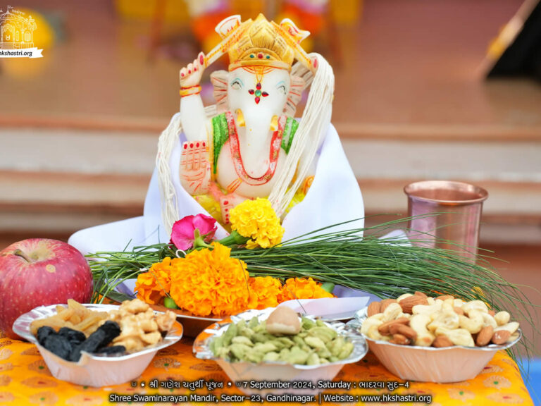 Ganesh Chaturthi | Swaminarayan Temple Gandhinagar | HKShastri